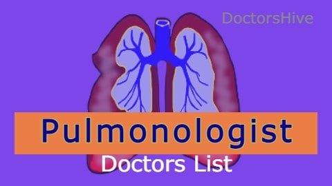 CMC Vellore Pulmonary doctor list