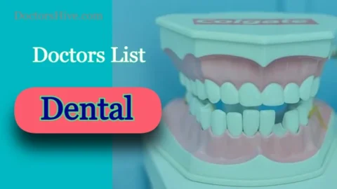CMC Vellore dental doctor list