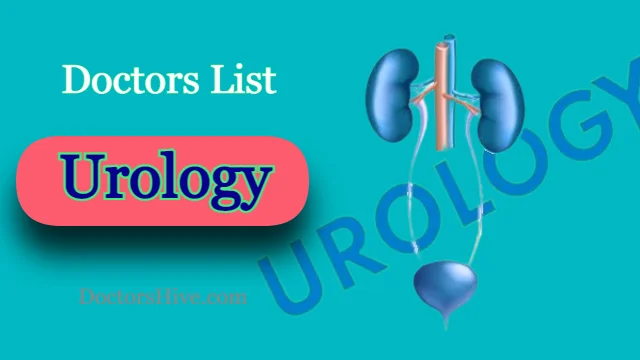 CMC Vellore Urologist Doctor List